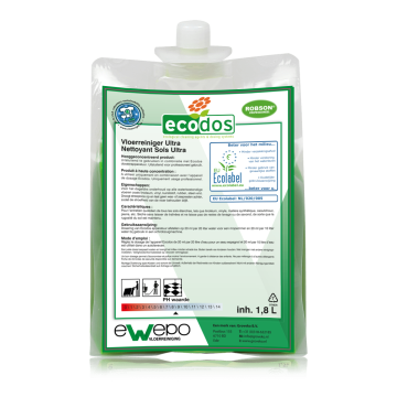 Ewepo Vloerreiniger Ecodos Ultra 3 x 1,8 liter