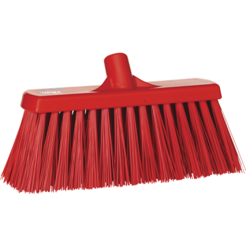 Vikan bezem hard rood 33 cm