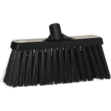 Vikan bezem hard zwart 33 cm