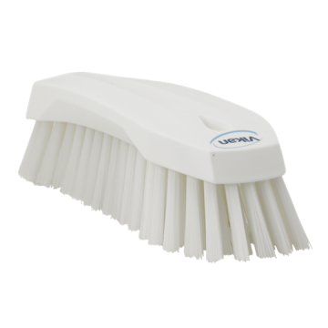 Vikan Werkborstel groot hard wit 20 cm