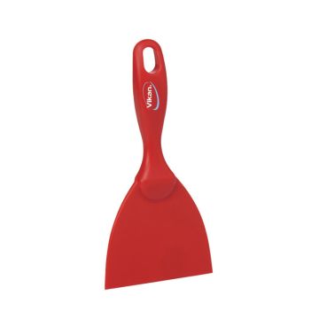 Vikan Handschraper recht rood 10,2 cm