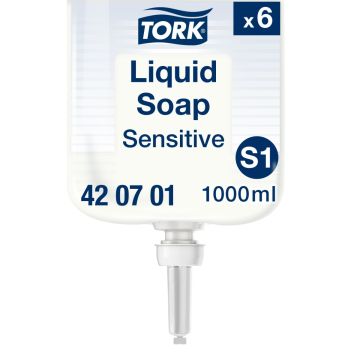 Tork Vloeibare zeep sensitive S1 - 6 x 1 liter