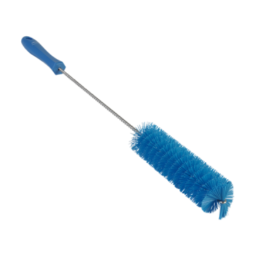 Vikan Pijpenborstel hard blauw Ø40 mm, 50cm