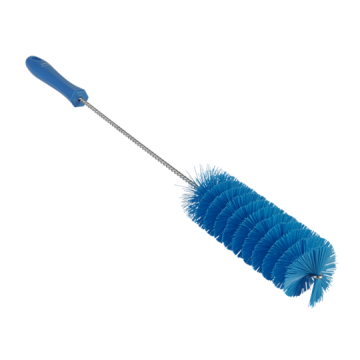 Vikan Pijpenborstel medium blauw Ø50mm, 50cm