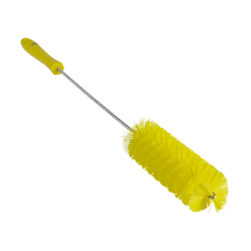 Vikan Pijpenborstel medium geel Ø50mm, 50cm