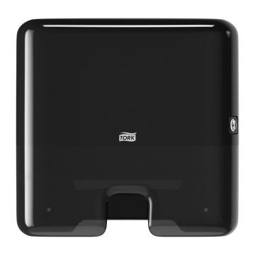 Tork Xpress® Mini Multifold Handdoek Dispenser Zwart H2, Vel-voor-vel-dosering