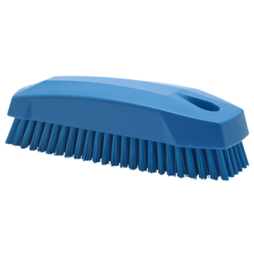 Vikan Nagelborstel hard blauw 13 cm 
