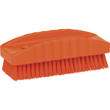 Vikan Nagelborstel hard oranje 13 cm 