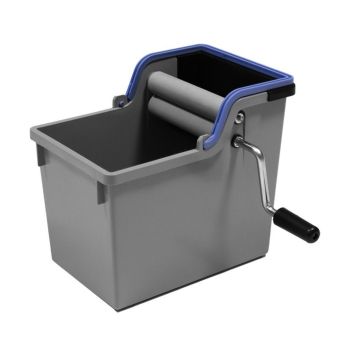 Numatic Emmer met handrolpers met blauw hengsel