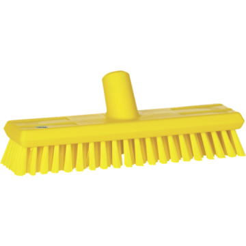 Vikan Vloerluiwagen medium met watertoevoer geel 27 cm