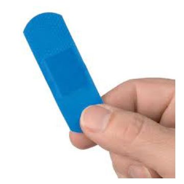 Rudadetec Pleister blauw detecteerbaar 19 x 76 mm 100 stuks