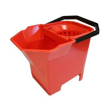 Bulldog Mopemmer Bucket rood 6 liter