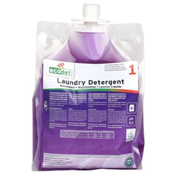 Ecodet Wasmiddel Laundry detergent 3 x 1,8 liter
