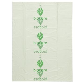 Bio afvalzak 60x80cm 25my 24x10st. Groen