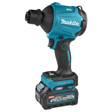 Makita Blaas/zuigmachine + Tas Max incl. accu en lader
