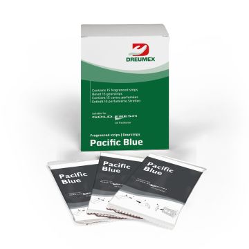 Dreumex Luchtverfrisser Pacific Blue voor Goldfresh dispenser 15 stuks