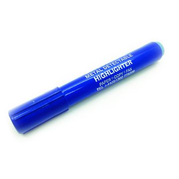 BST Detecteerbare Highlighter Marker Pen Blauw 10 stuks