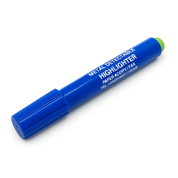 BST Detecteerbare highlighter marker pen groen 10 stuks