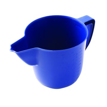 BST Detecteerbare maatbeker handvat blauw 2 liter