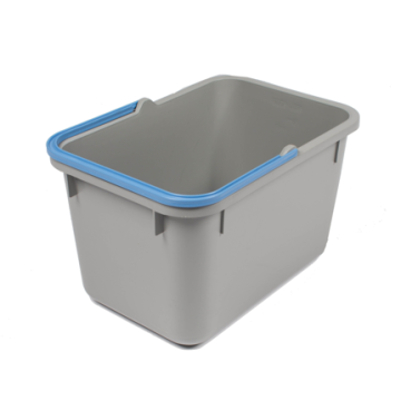 Numatic grijze emmer 17 L. blauwe handel