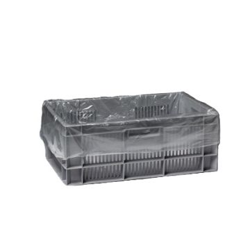 Kratzak HDPE T10 60/20 x 80 cm transparant 1000 stuks