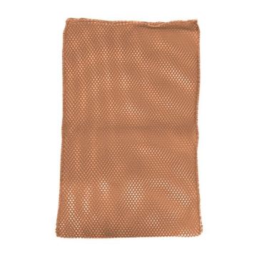 Wasnet polyester bruin 700x500mm.