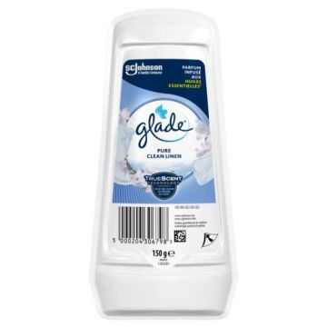 Glade Luchtverfrisser Gel Pure Clean Linen 8 x 150 gr