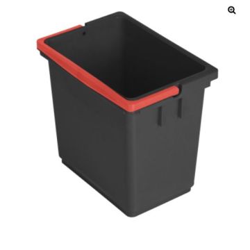 Vermop Emmer Equipe zwart met rood hengsel 6 liter