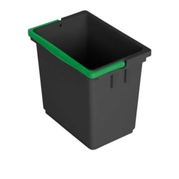 Vermop Emmer Equipe zwart met groen hengsel 6 liter