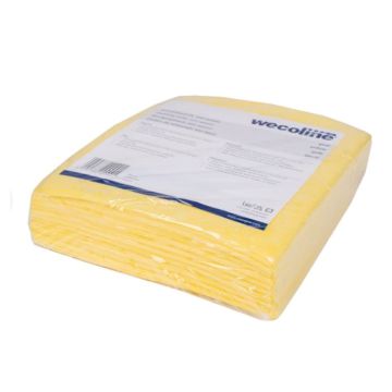 Wecoline Sopdoek KD 135gr non woven geel 10 stuks