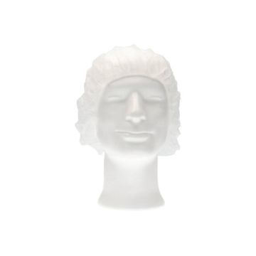 Haarnet Non Woven PP wit maat M - 10 x 100 stuks