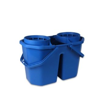 Wecoline Mopemmer met korf blauw 2 x 15 liter