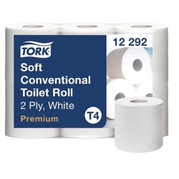 Tork Toiletpapier premium tradioneel zacht T4 2-laags wit, 48 x 200 vel