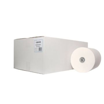 Handdoekrol cellulose 2-laags wit 6 x 130 meter