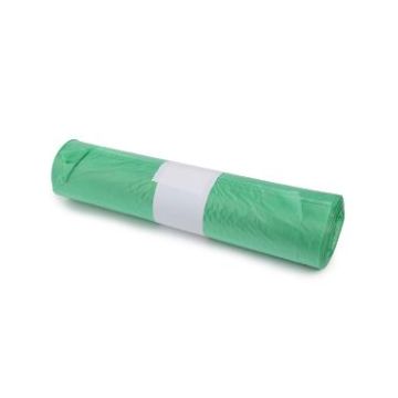 Afvalzak groen 58x100cm T23 20x25st.