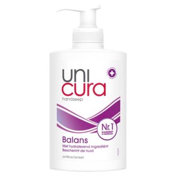 Unicura Handzeep balans pomp 6 x 250 ml