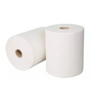 EcoWipe control matic handdoekrol 6x140m wit, 2 laags (55)