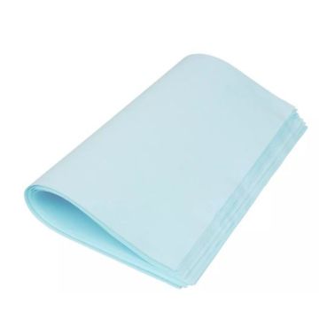 Euro Poetsdoek Toptex blauw dispenserdoos. 250 stuks