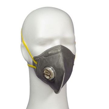 Stofmasker+uitademventiel Venus grijs FFP3 15 stuks