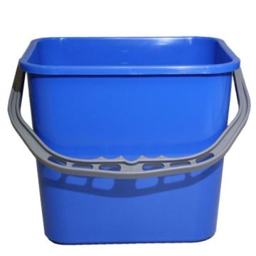 Emmer blauw 12 liter tbv werkwagen