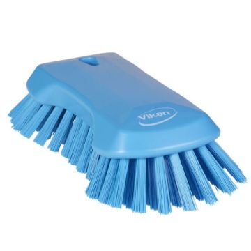 Vikan Werkborstel Ergo hard blauw 23 cm