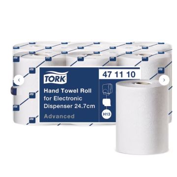 Tork Handdoekrol advanced H13 2-laags wit -  6 x 143 meter
