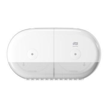 Tork SmartOne® Twin Mini toiletpapier dispenser wit T9