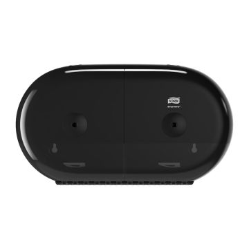 Tork SmartOne® Twin Mini toiletpapier dispenser zwart T9