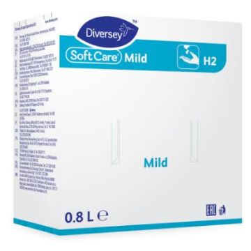 Soft Care Handzeep mild H2 W1+ -  6 x 800 ml