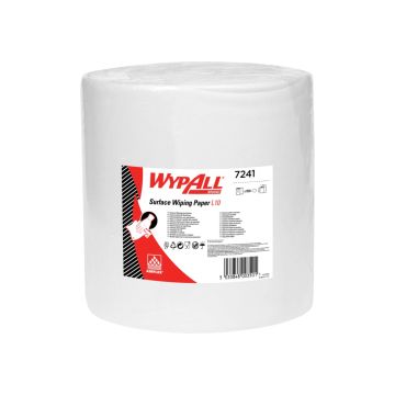 Wypall Poetsrol L10 Jumbo extra breed 1-laags wit 1 x 1000 vellen
