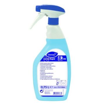 Suma Glasreiniger Rapid D6 6 x 750 ml