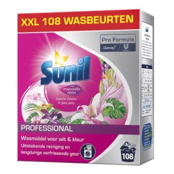 Sunil Waspoeder Professional tropische bloemen 7,56 kilo