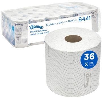 Kleenex Toiletpapier 2-laags wit 36x600 vel