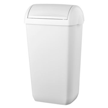 PlastiQline hygiene afvalbak PQH23 wit